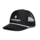 black diamond flat bill trucker hat siltovka black black