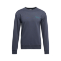 black diamond mini stacked crewneck charcoal